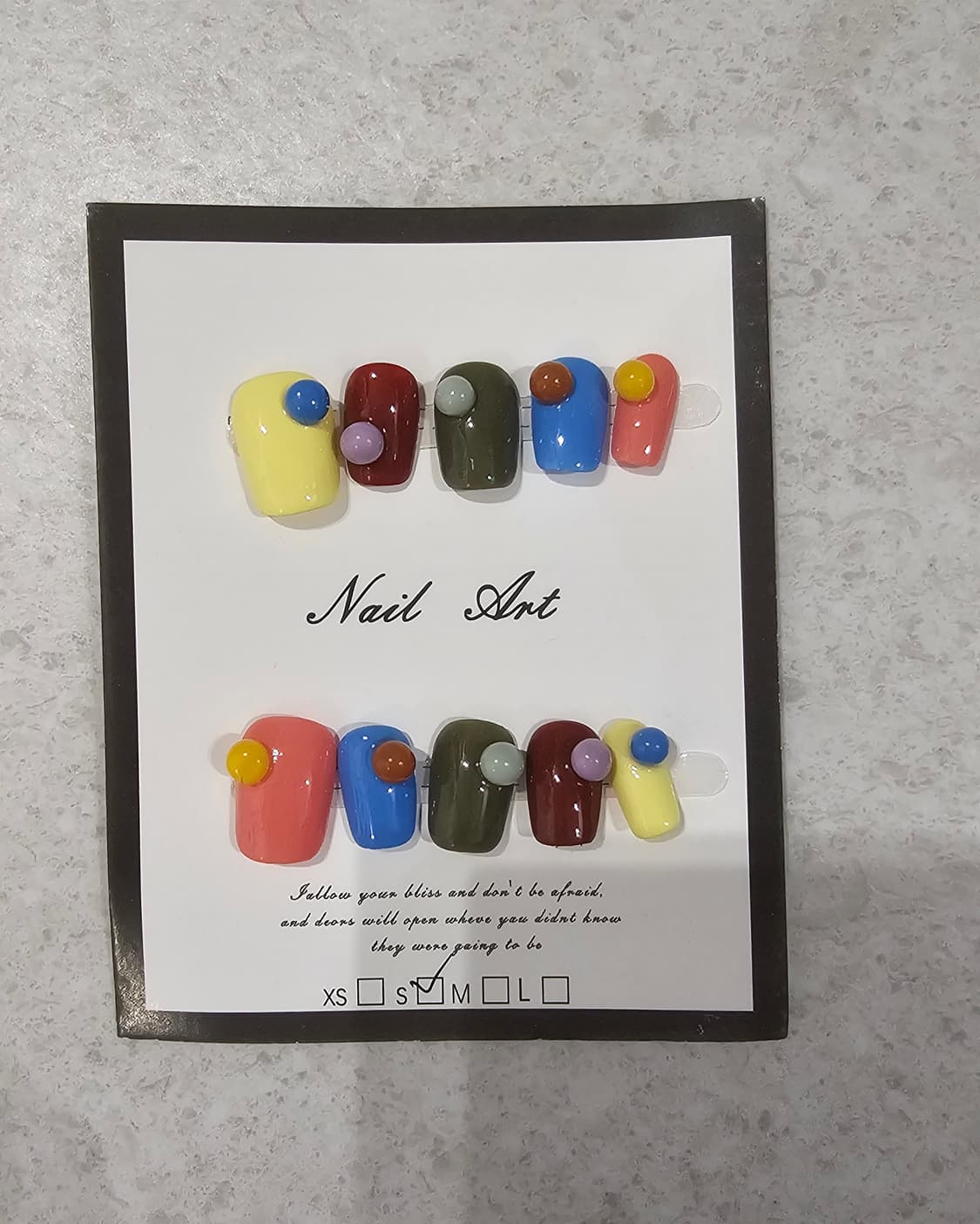 S사이즈 네일팁 개당 0.5씩 상품이미지8