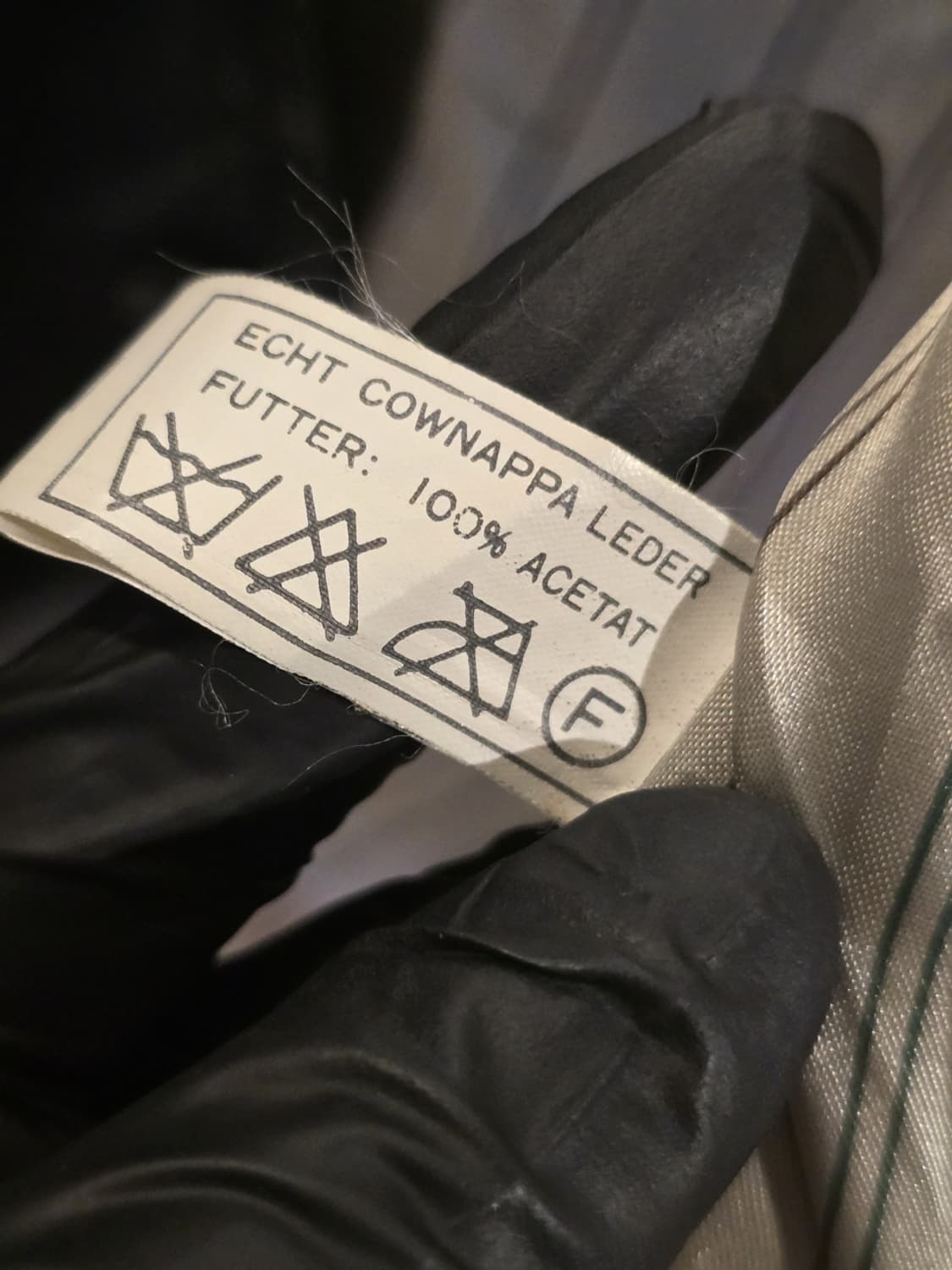 80s Leather Jacket/made in Italy 상품이미지7