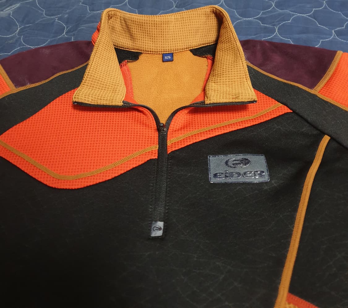 아이더 아웃도어 반짚업 기능성 기모 져지 (XL) 상품이미지2