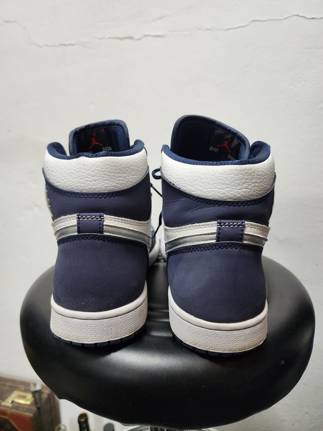 나이키 에어 조던 1 레트로 하이 OG CO.JP 미드나잇 네이비 상품이미지5