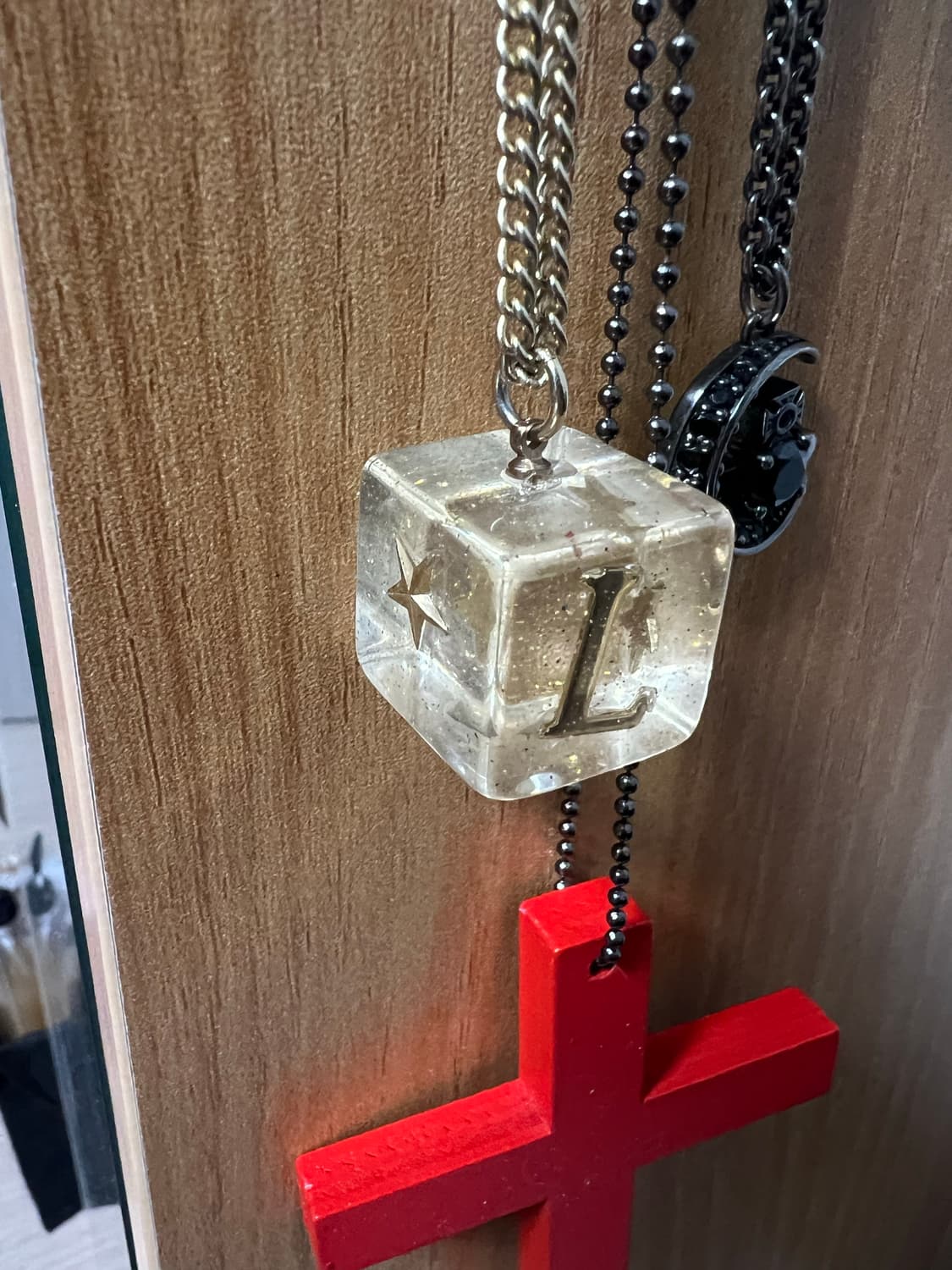 Rare* LizLisa L-Cube Necklace  상품이미지1