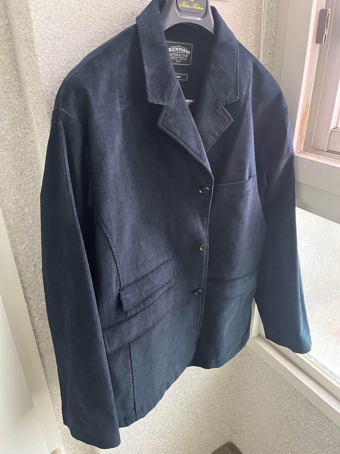 (XL)프리즘웍스 코듀로이 릴렉스 셋업 블레이저 자켓 상품이미지1