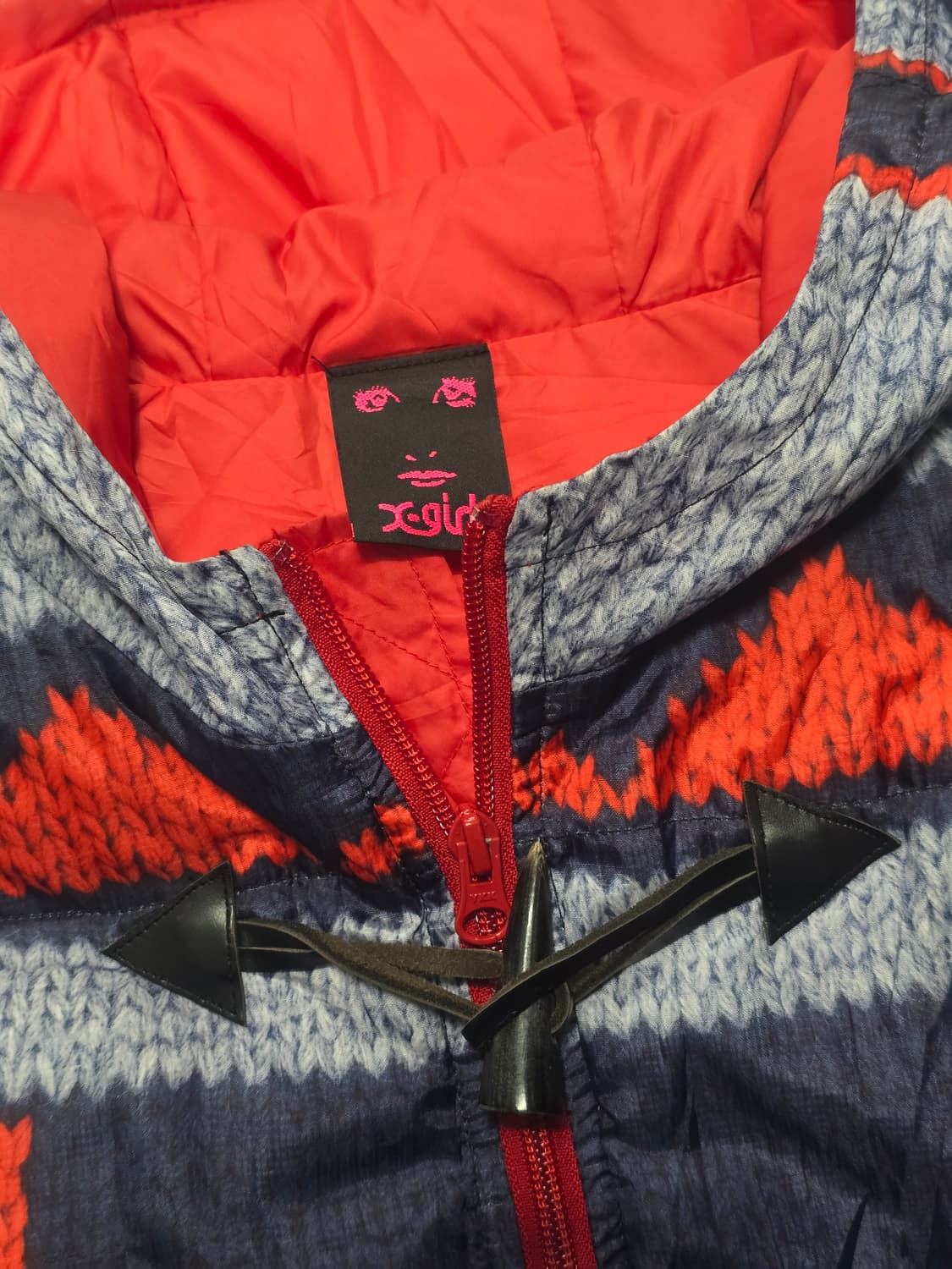 X-girl 엑스걸 패딩조끼 베스트 1 상품이미지3