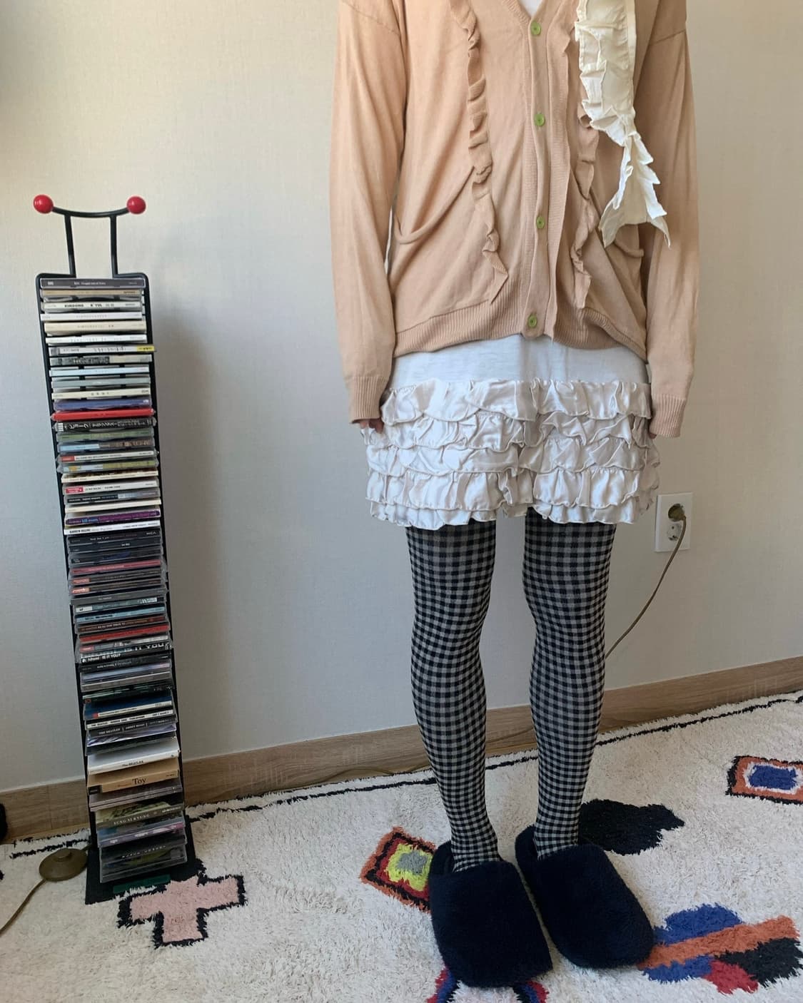 super hakka frill cardigan 상품이미지6