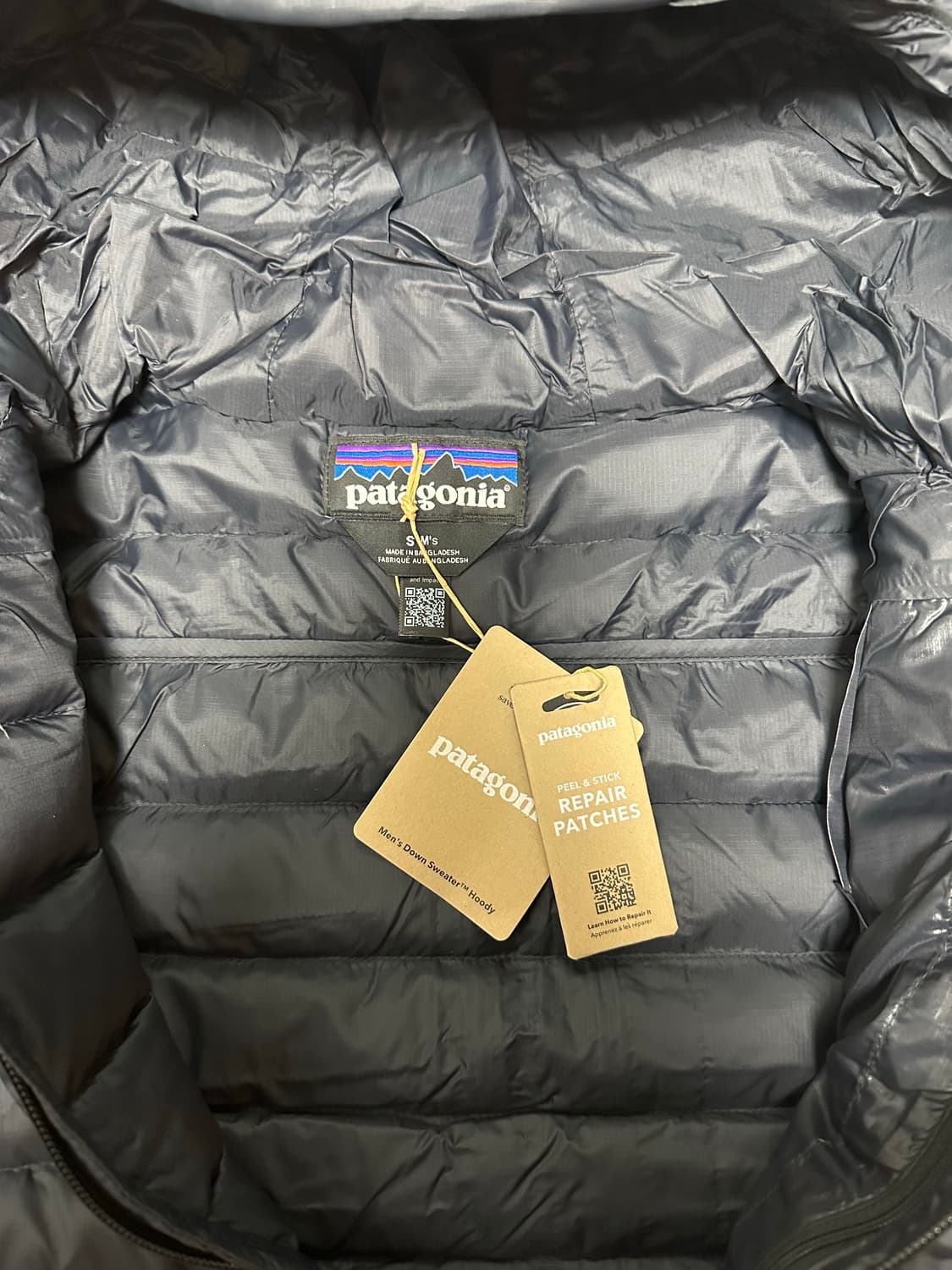 파타고니아 다운스웨터 후디 s사이즈 상품이미지2