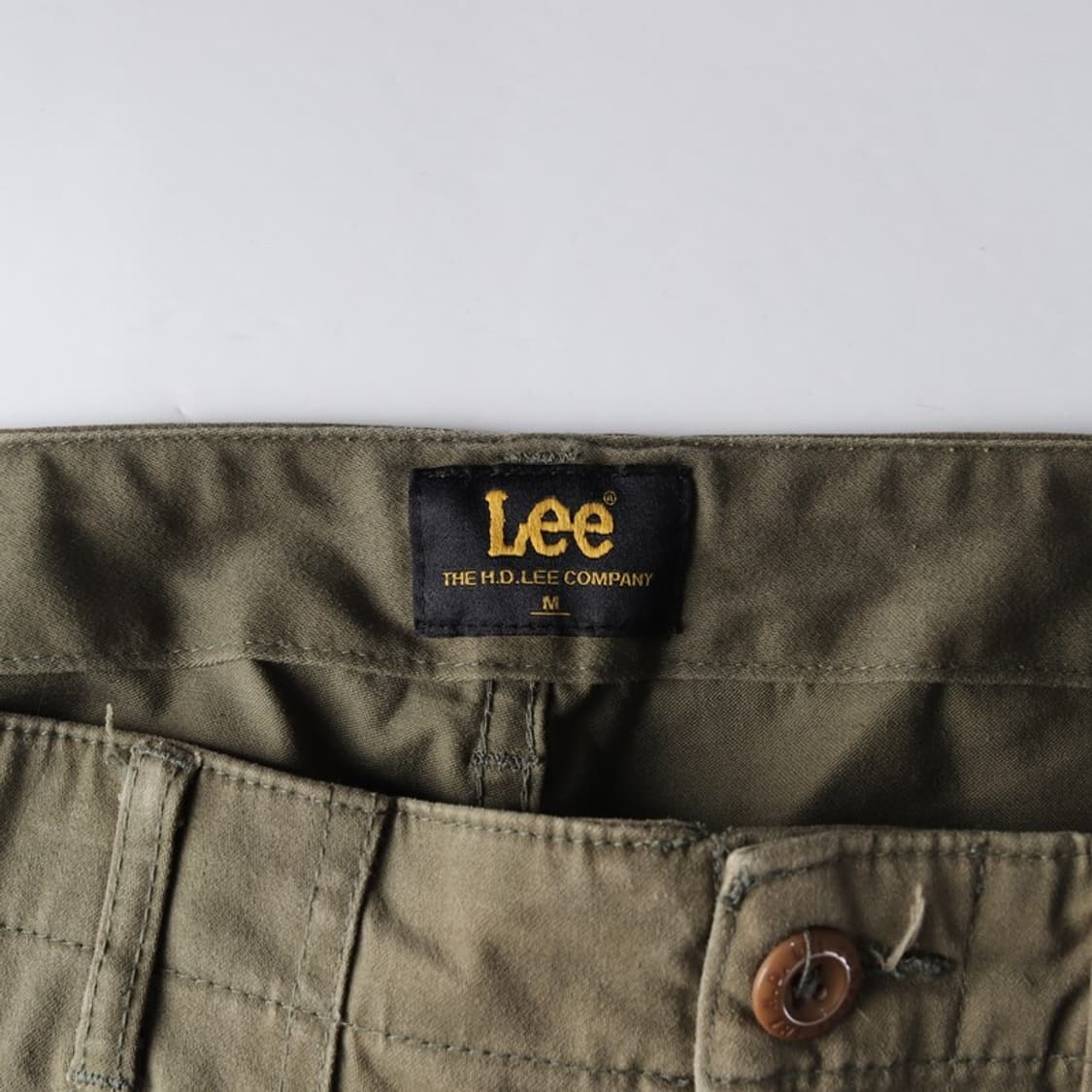 Lee 백 사틴 퍼티그 팬츠 올리브 M 상품이미지6
