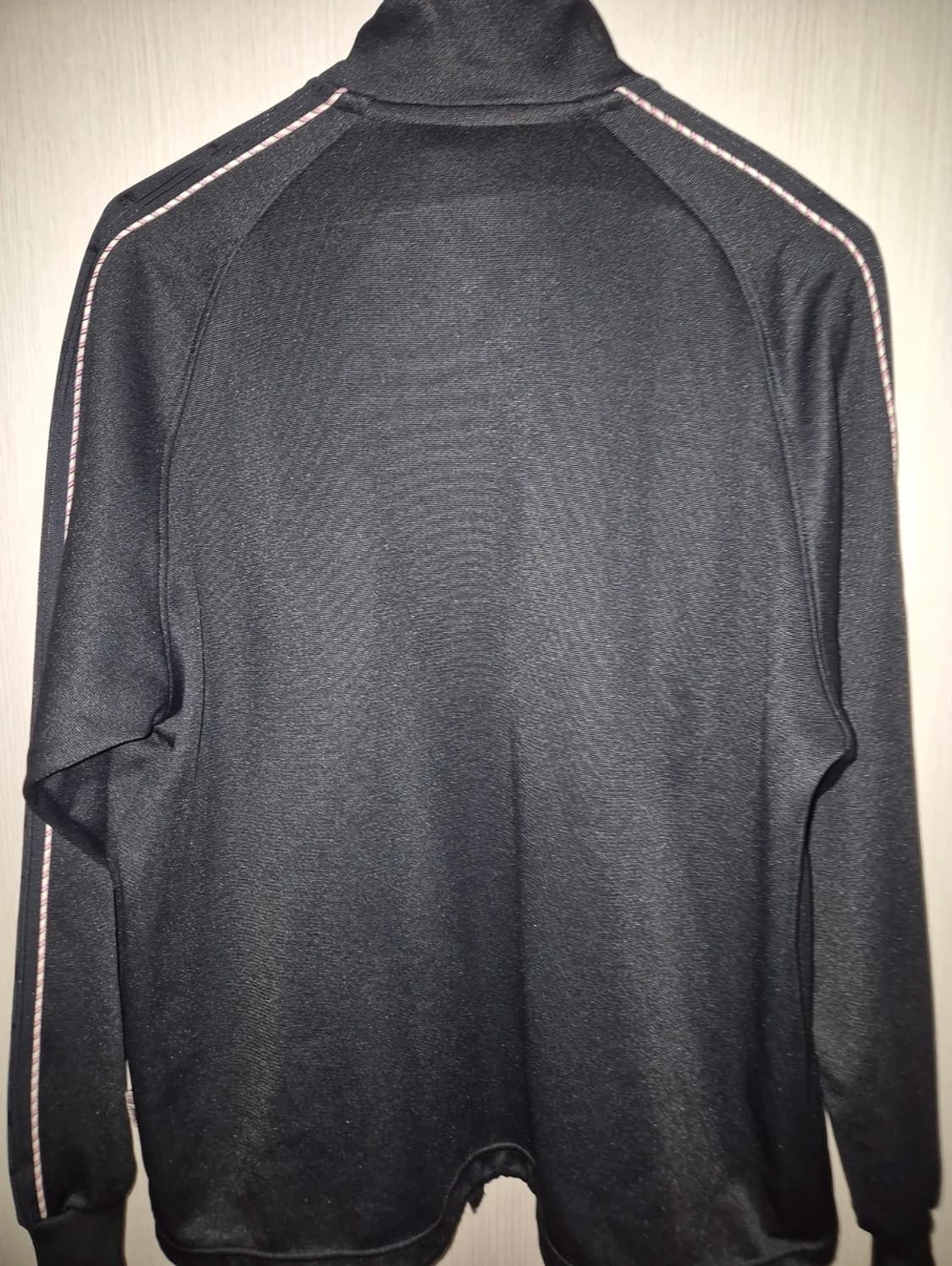푸마 블랙 핑크 트랙 자켓 져지 L 상품이미지3