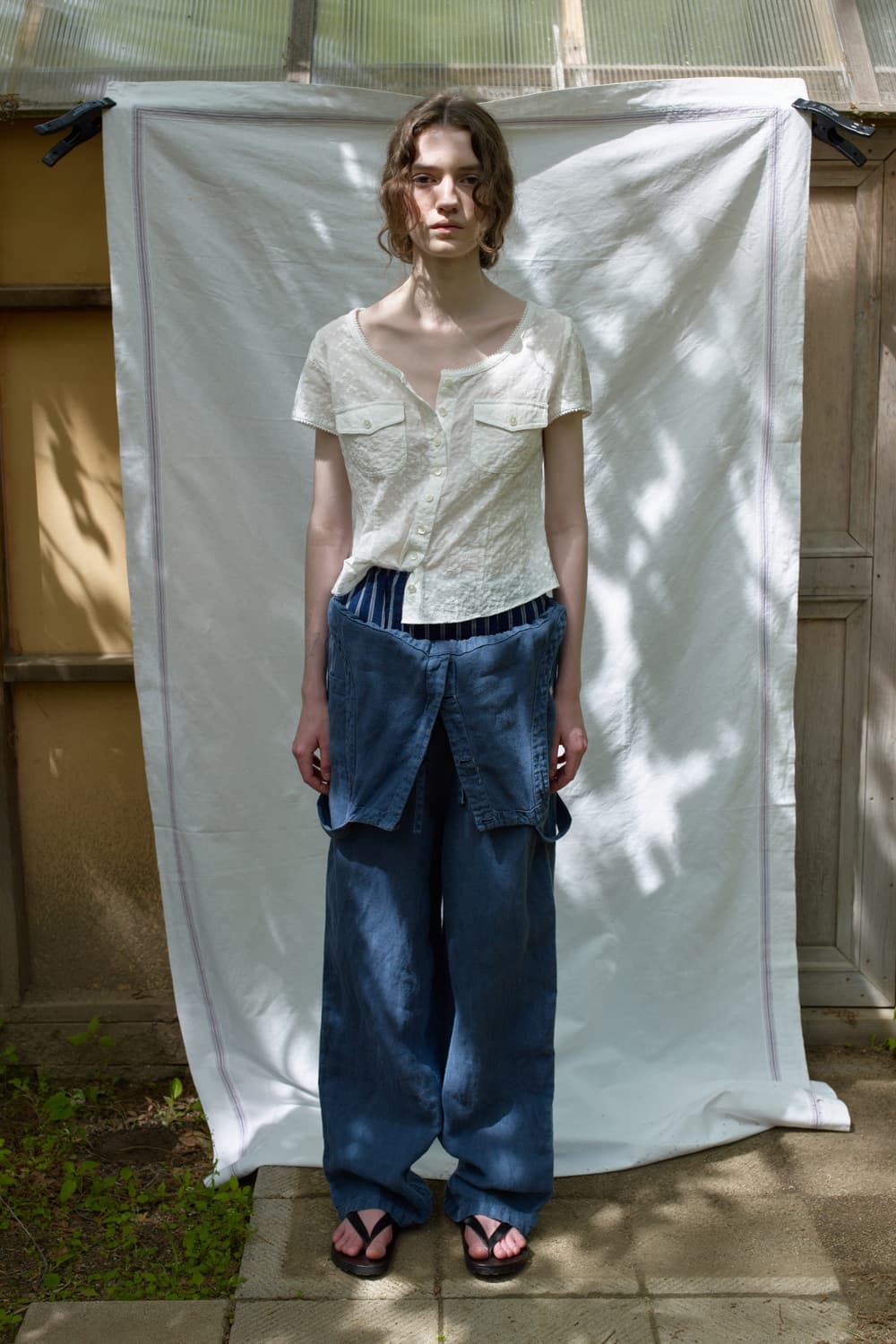 비아플레인 오버롤 (블루) 상품이미지2