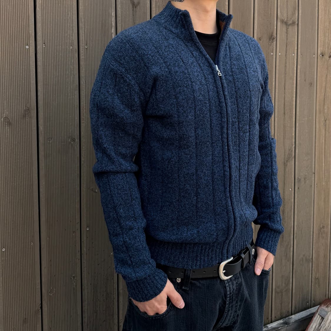 Milee McLean London 빈티지 집업 니트 상품이미지3