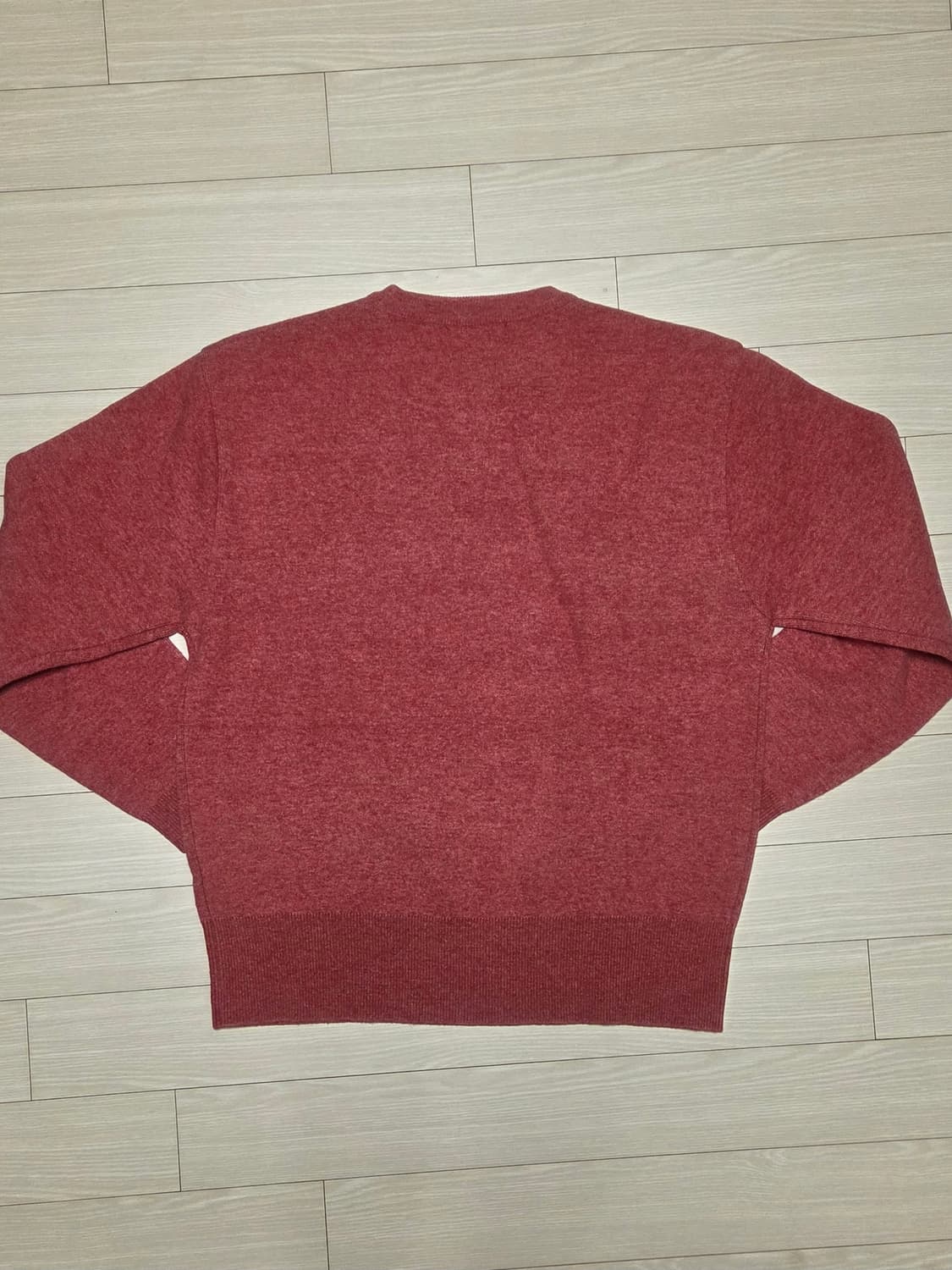 [M] 999휴머니티 니트 코랄 상품이미지4