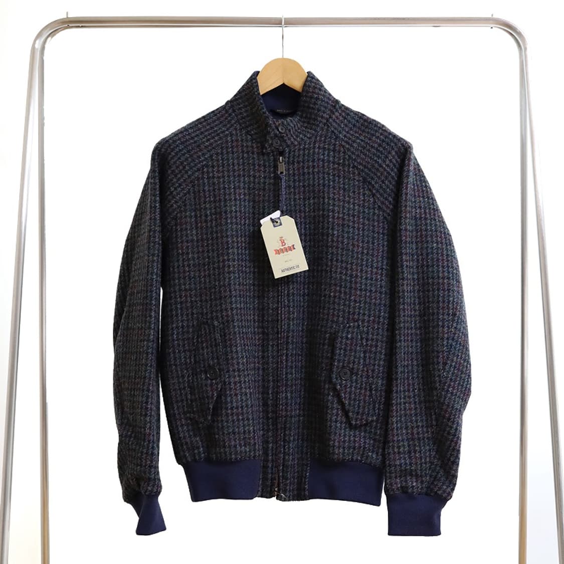 바라쿠타 G9 하운드투스 체크 버진울 자켓 40 상품이미지1