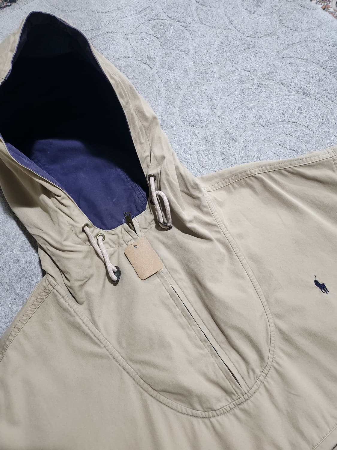 *폴로 랄프로렌 베이지 아노락 후드 바람막이 L 상품이미지3