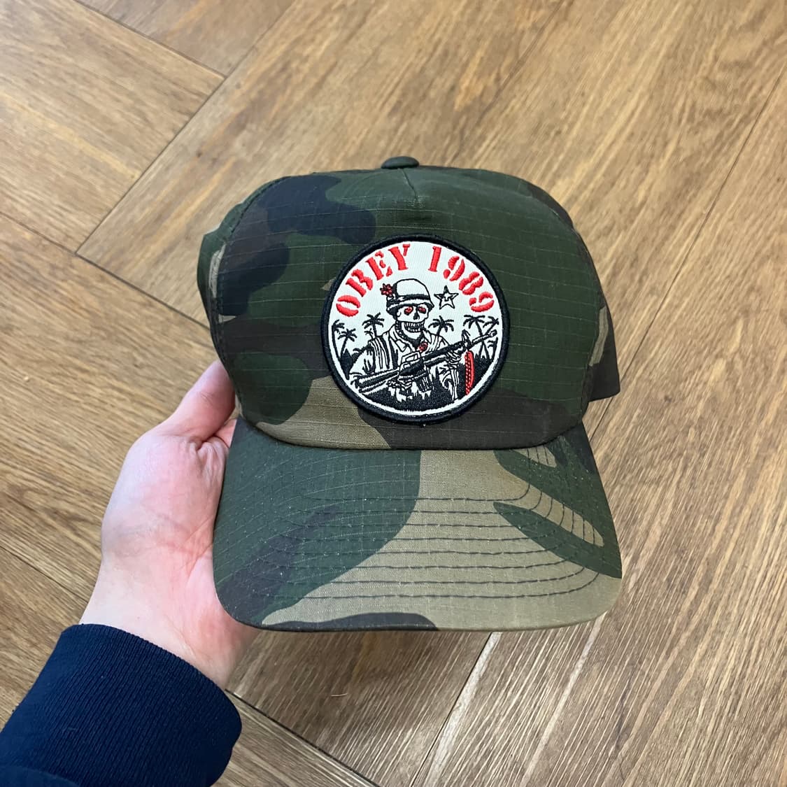 493 오베이 카모 볼캡 모자 상품이미지1