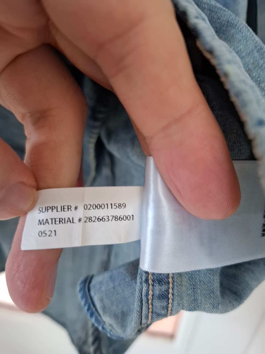 3 더블알엘 우먼스 웨스턴 데님 셔츠 상품이미지9