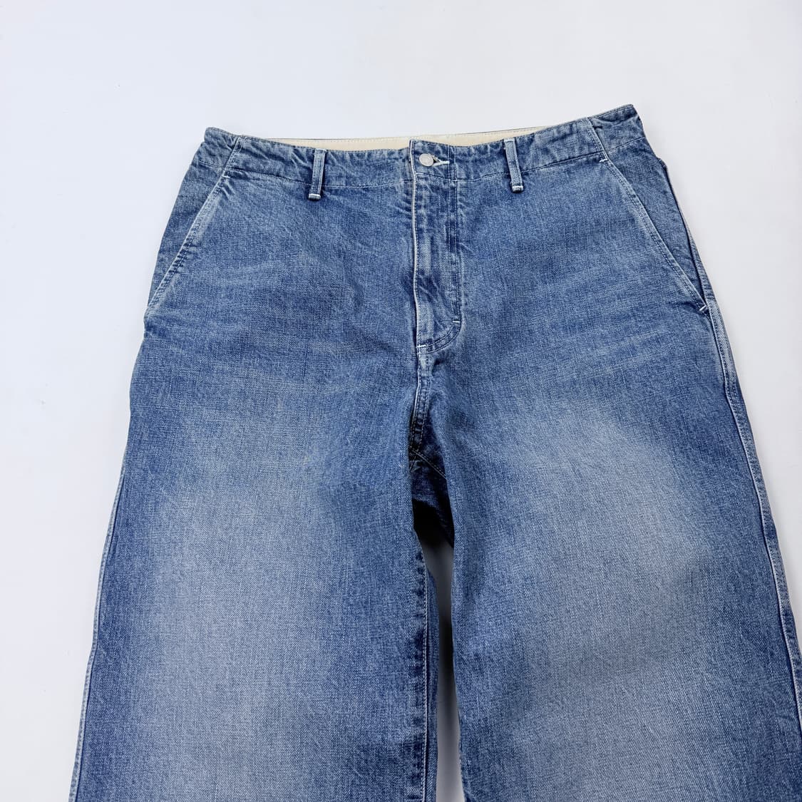 POTTERY 포터리 원 워시드 와이드 데님 상품이미지3