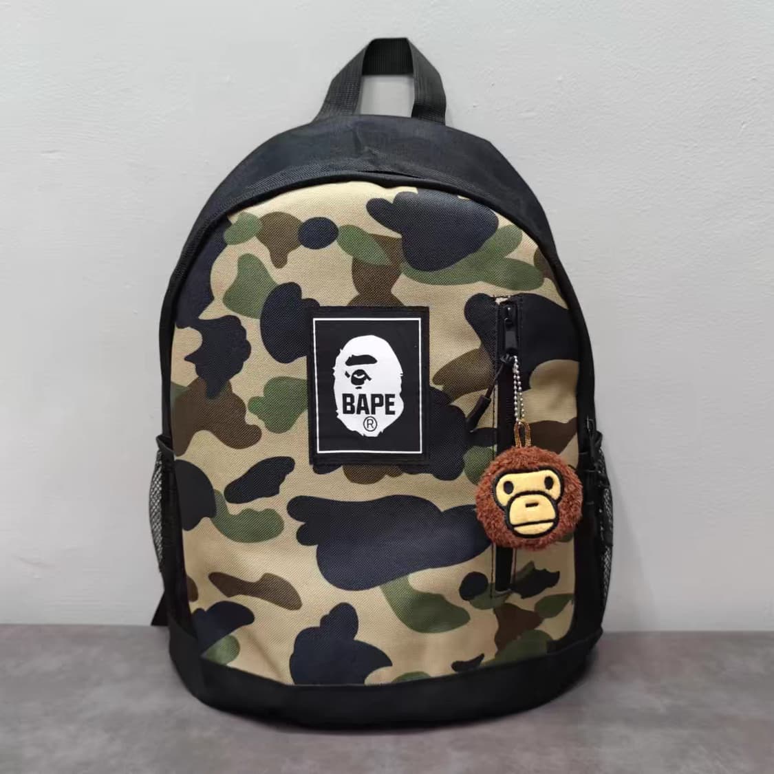 (국내배송)베이프 카모 백팩+키링 세트 상품이미지10