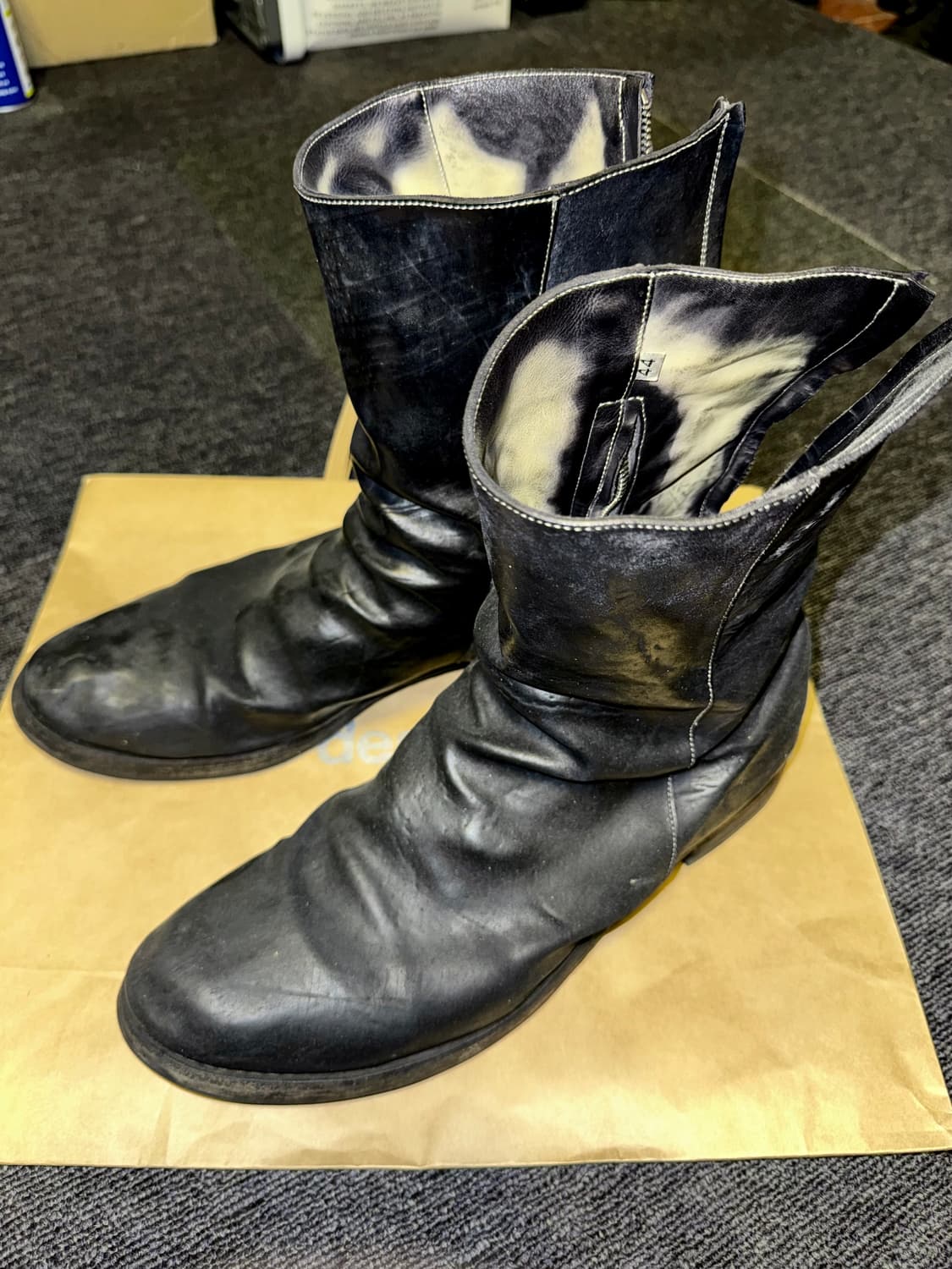 [44] A1923 ST3 Double Zip Boot 상품이미지3