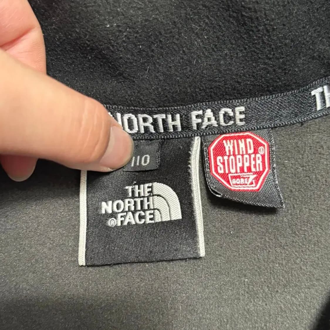노스페이스 윈드스토퍼 블랙 후리스 상품이미지5