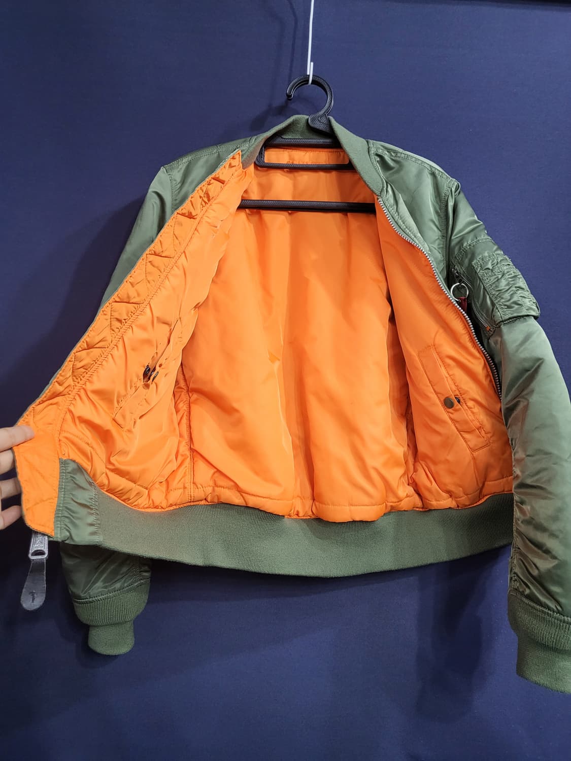 알파인더스트리 리버시블 MA-1 상품이미지6