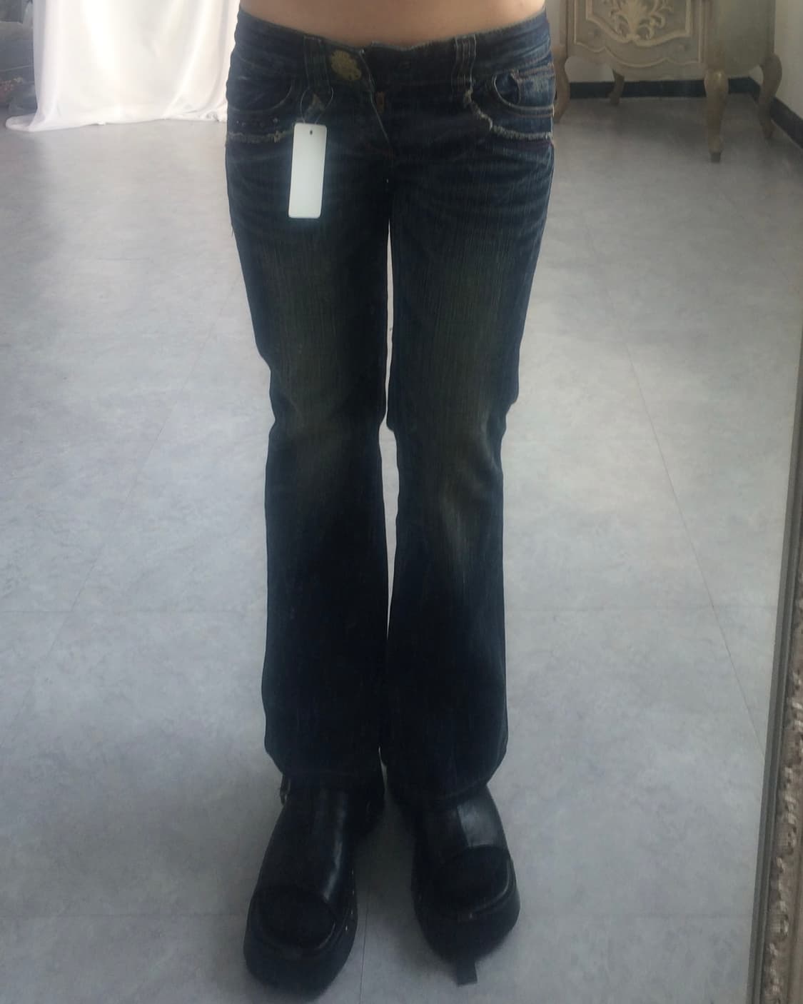 Red pepper denim pants 상품이미지9