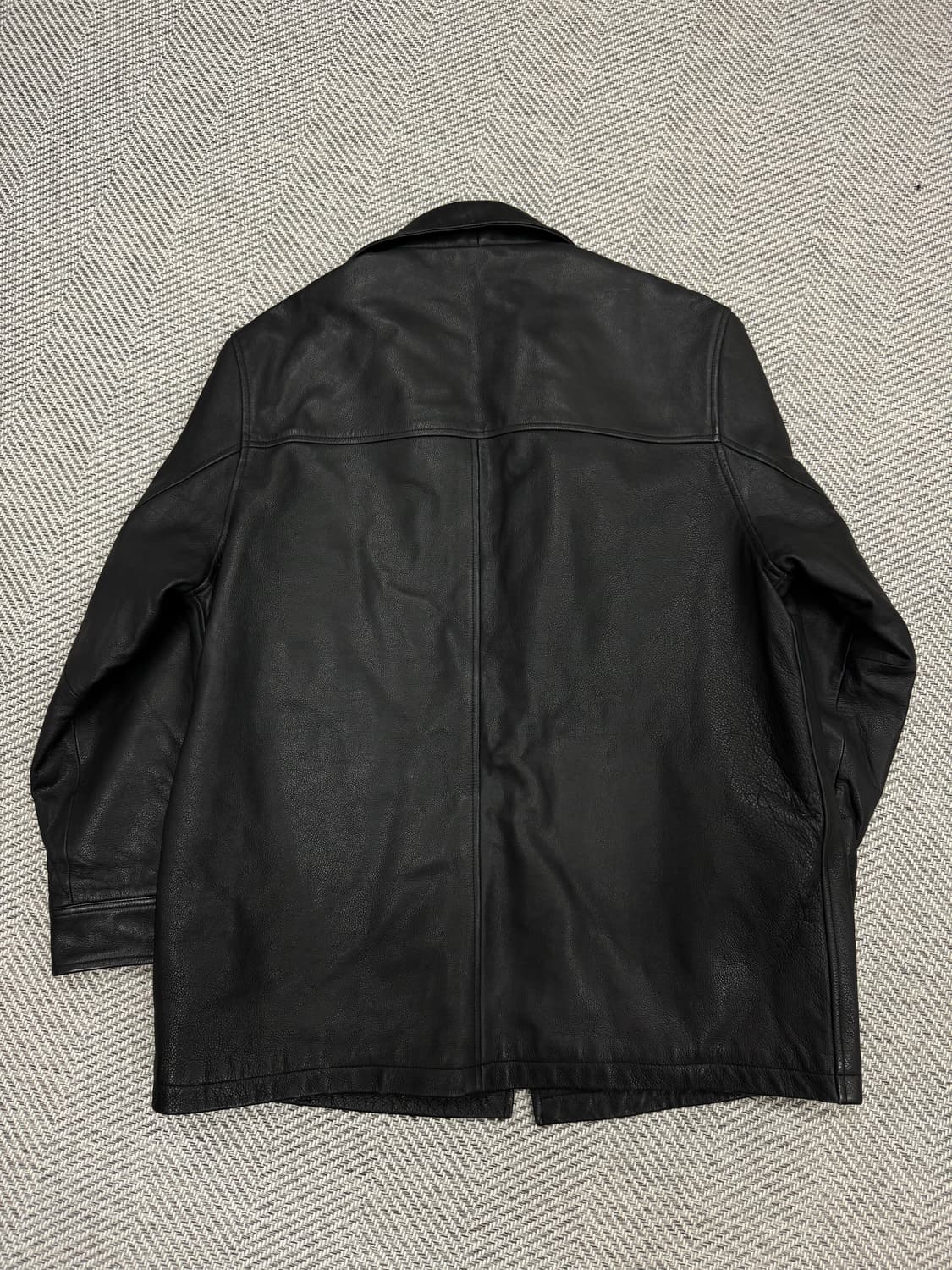 올드 갭 레더 카 코트 블랙 L 상품이미지3