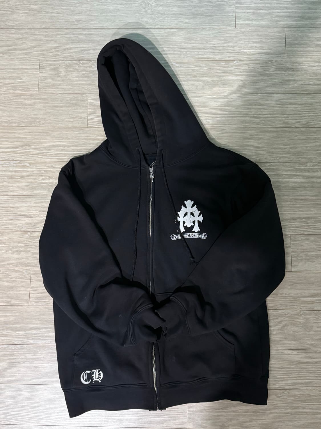 크롬하츠 트리플 크로스 후드집업 L 상품이미지1