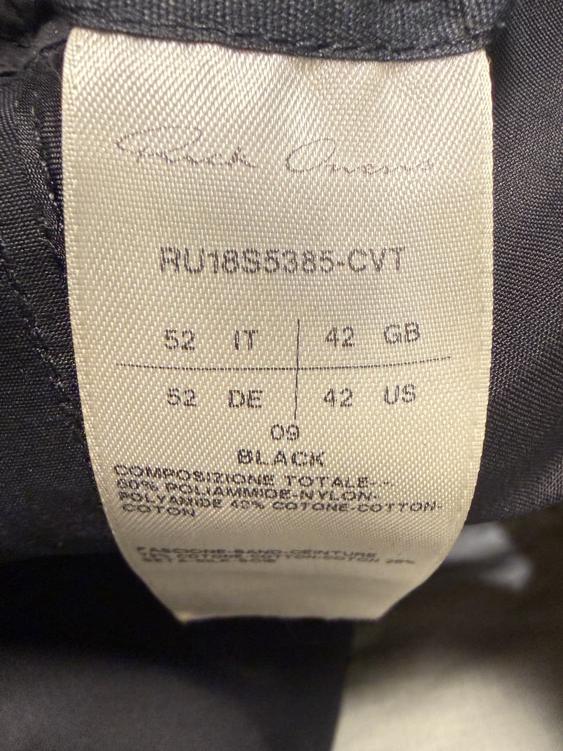 릭오웬스 RU18S5385-CVT 상품이미지3