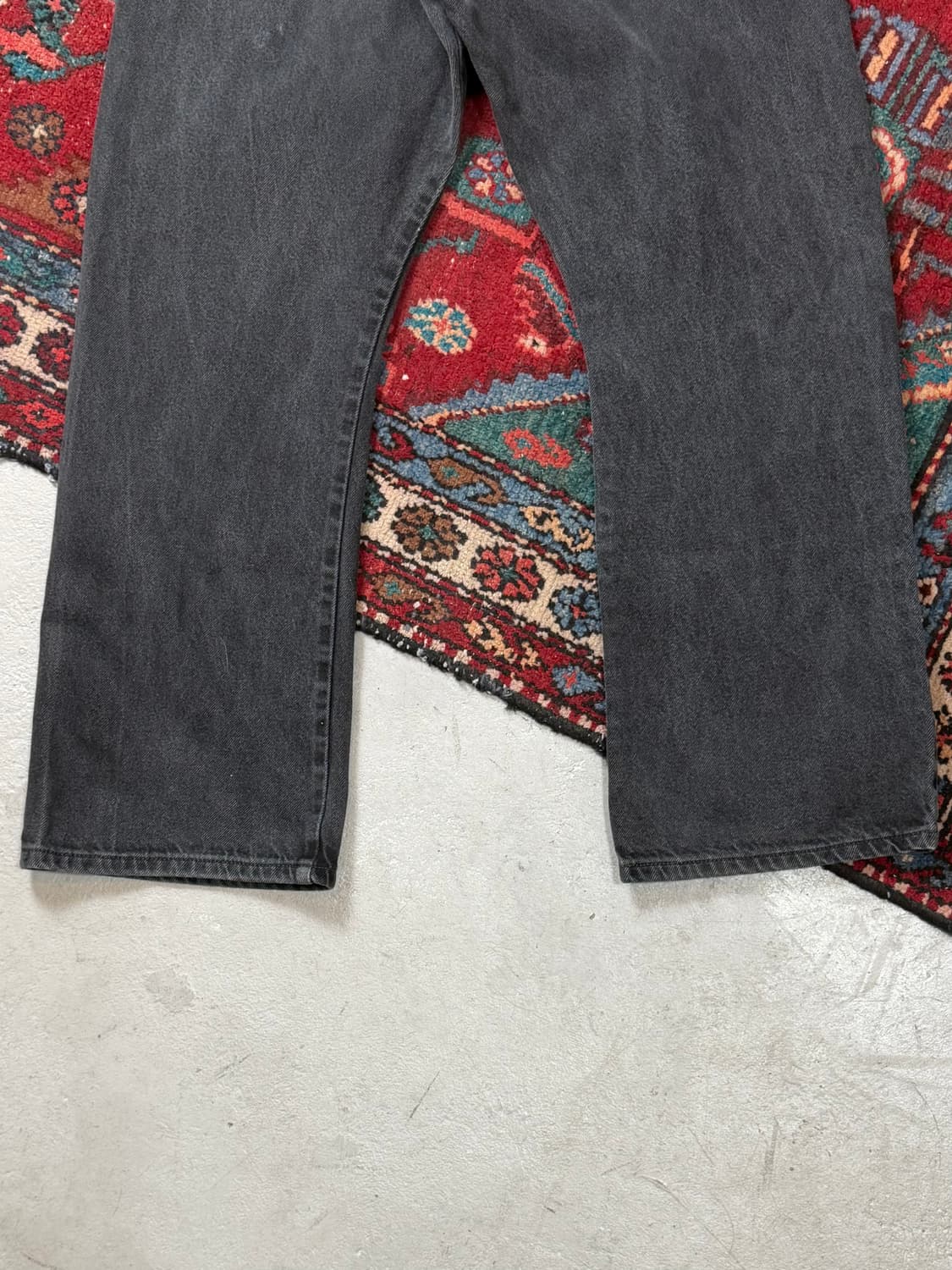 00's 리바이스 517 블랙 부츠컷 플레어진 상품이미지8