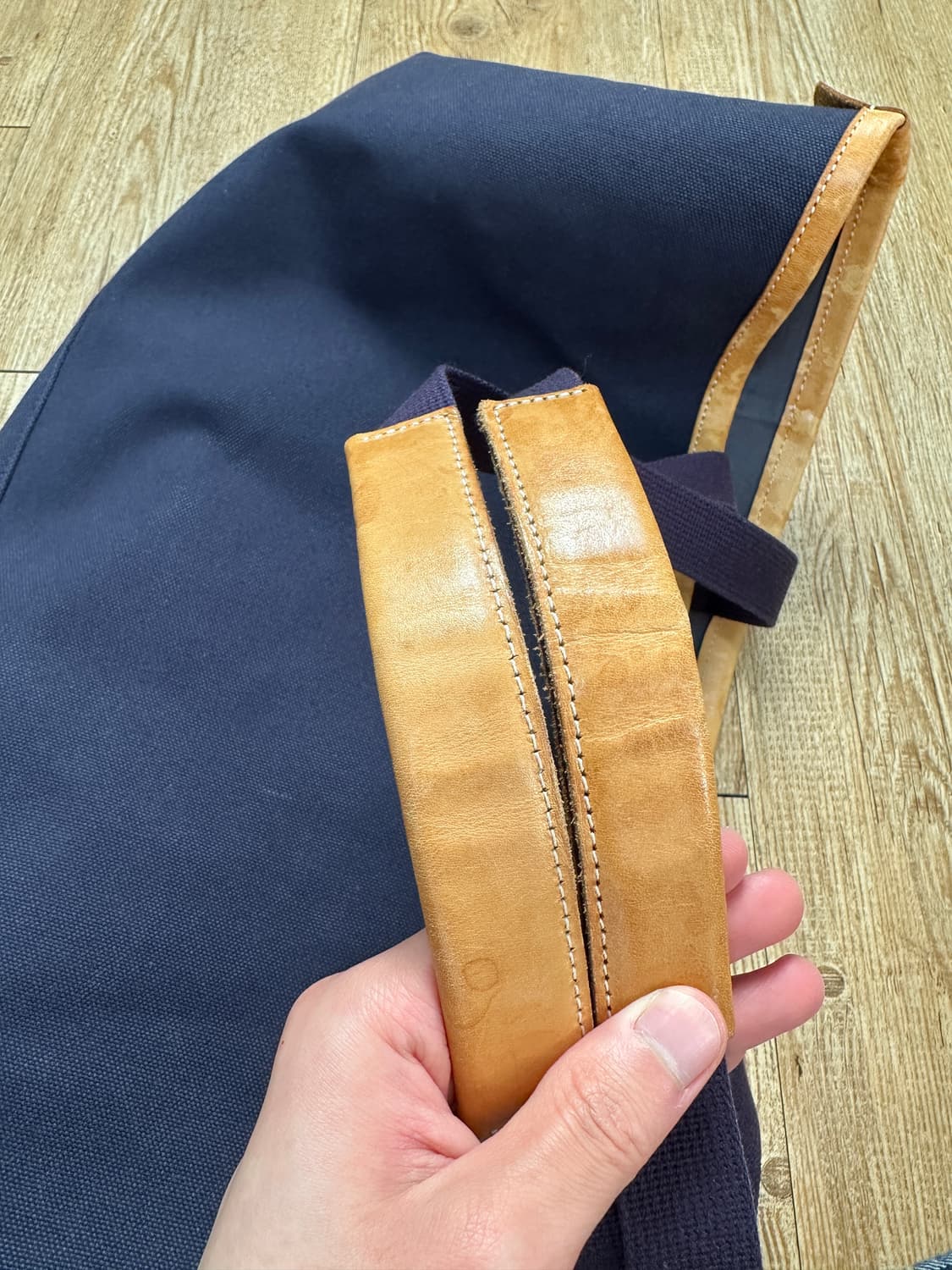 포터 캔버스 레더 토트백 상품이미지5