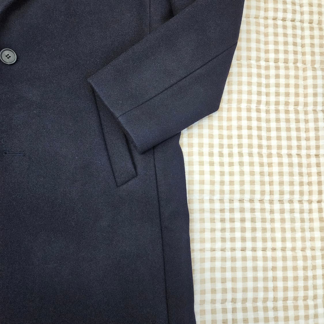 페이퍼리즘 추동 울 코트 자켓 남자100 상품이미지4