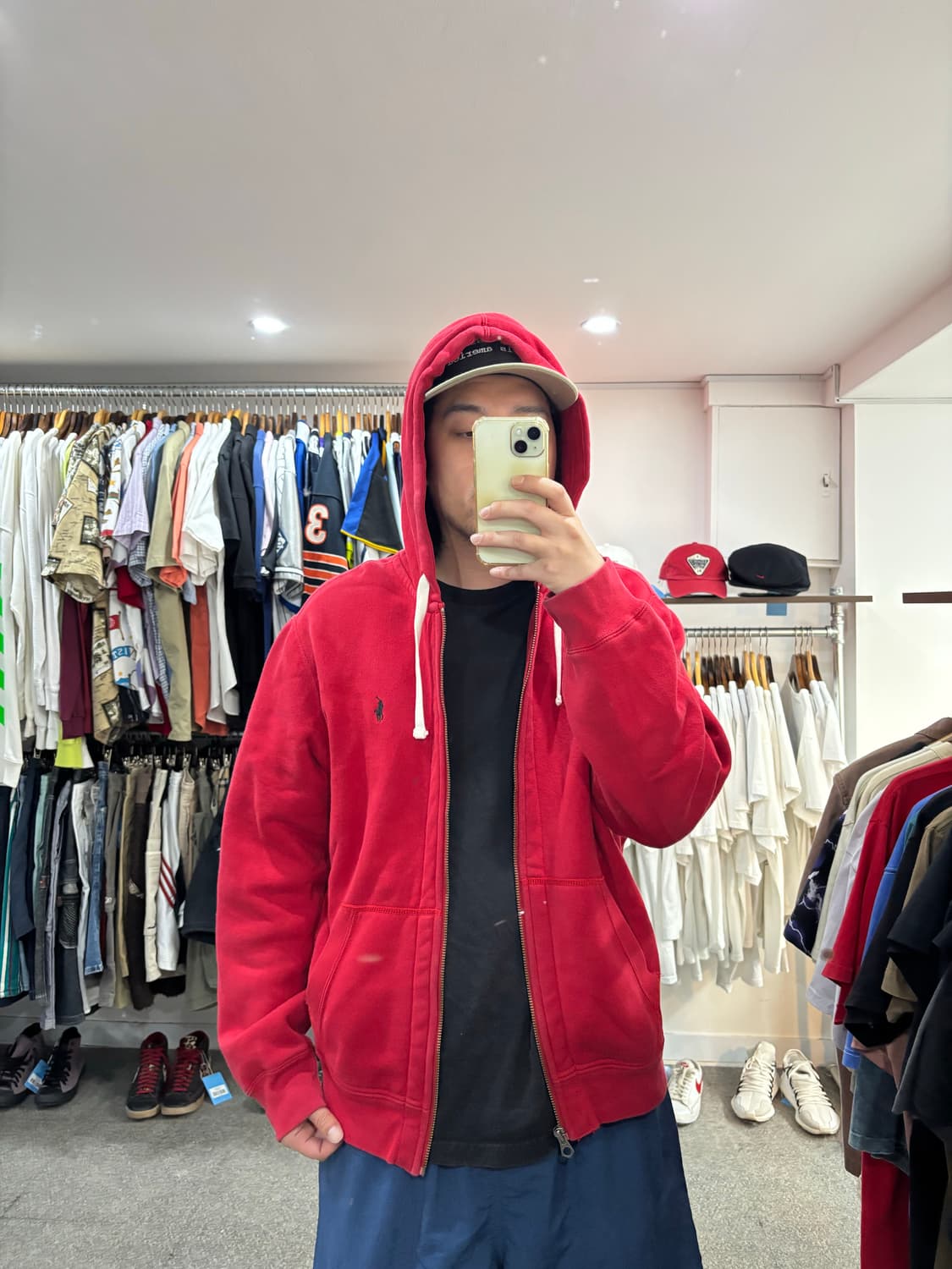 00s 폴로 랄프로렌 와플 후드집업 상품이미지8