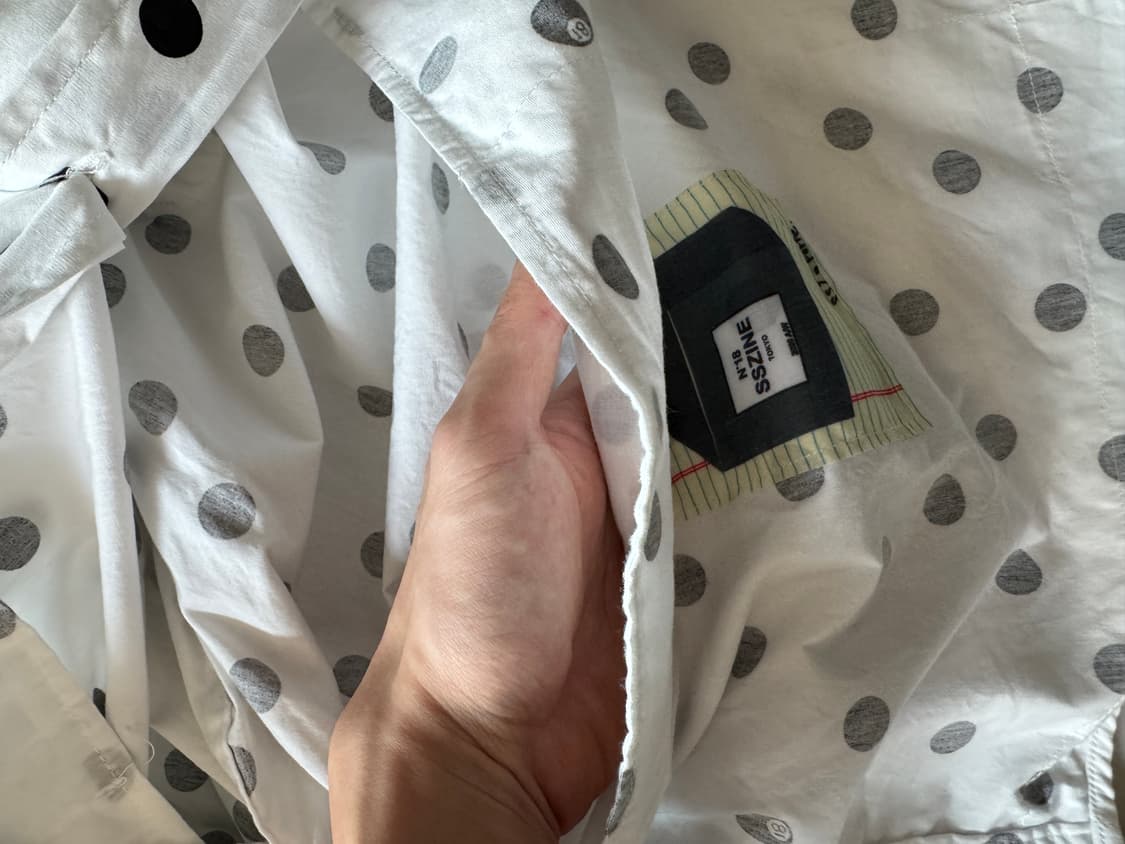 Beams 빔즈 SSZ 도트 셔츠 상품이미지10