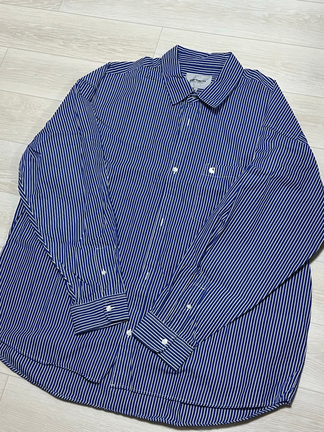 칼하트 윕 드레이크 스트라이프 셔츠  상품이미지1