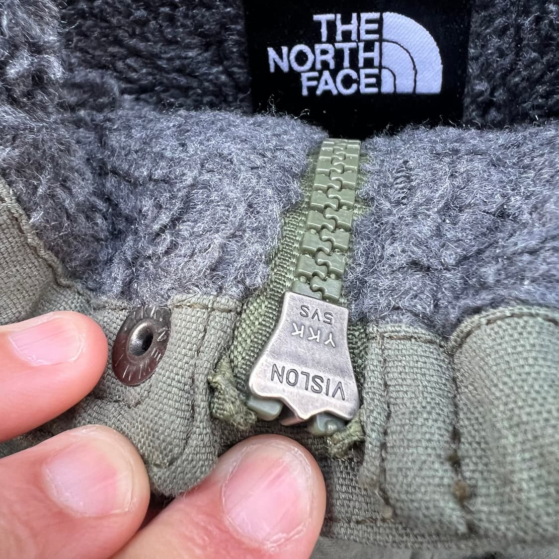 노스페이스 보아 퍼 플리스 나일론 자켓 상품이미지8