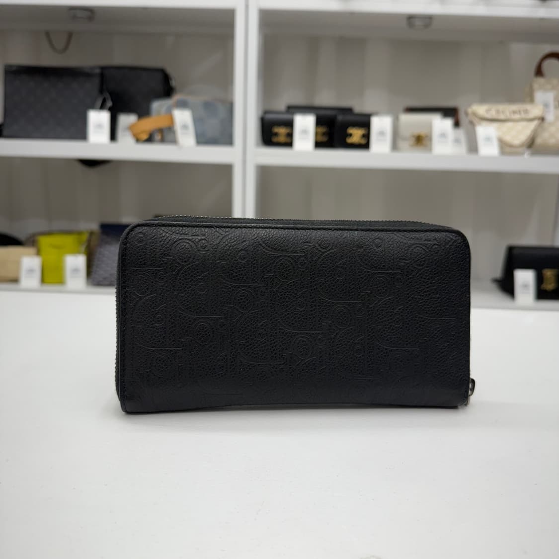 디올 오블리크 그래비티 지퍼 장지갑 상품이미지2