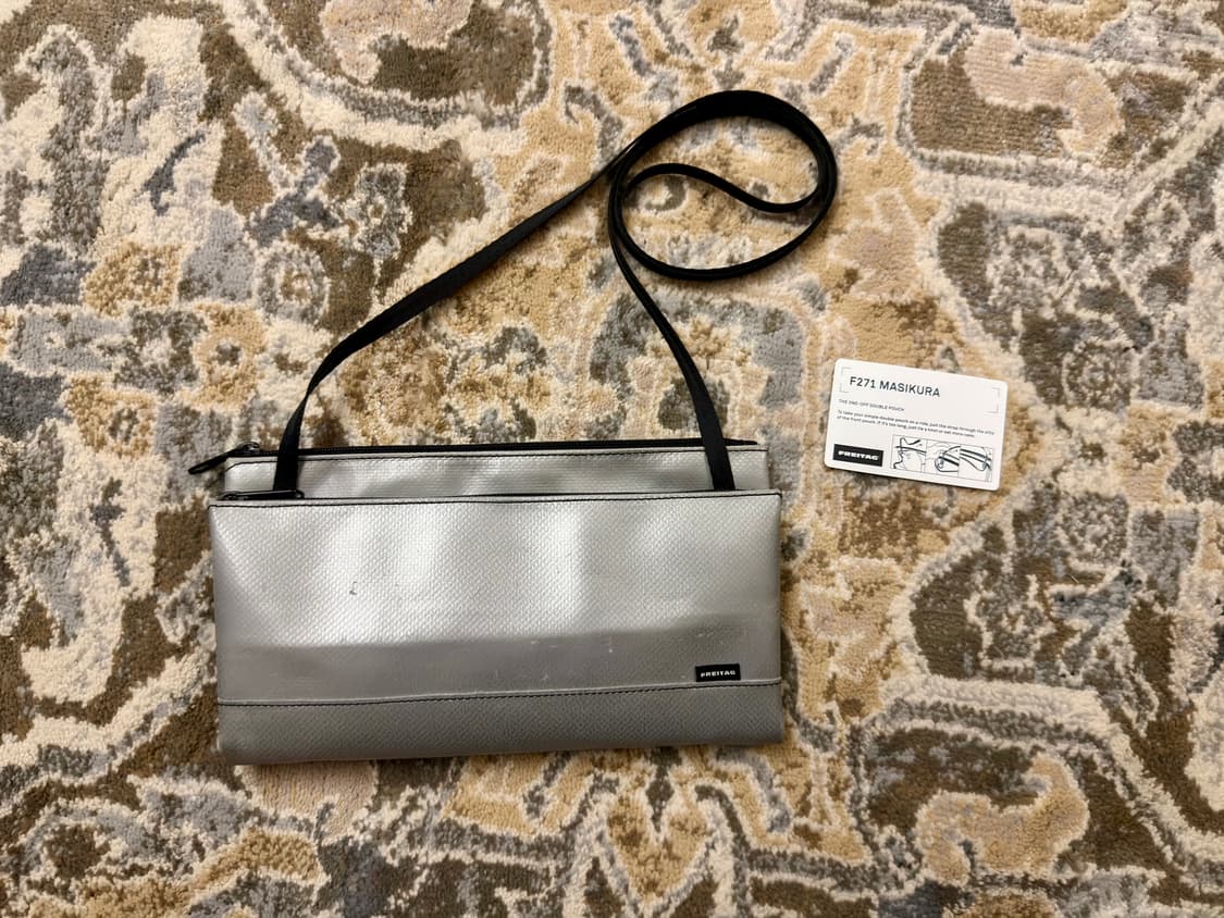 [프라이탁] F271 마시쿠라 올실버 무채색 타프 (S급) 상품이미지1