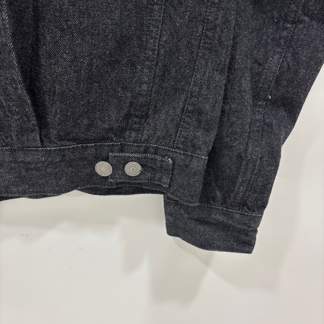 [44] 슈가케인 타입2 데님 트러커 자켓 블랙 상품이미지7