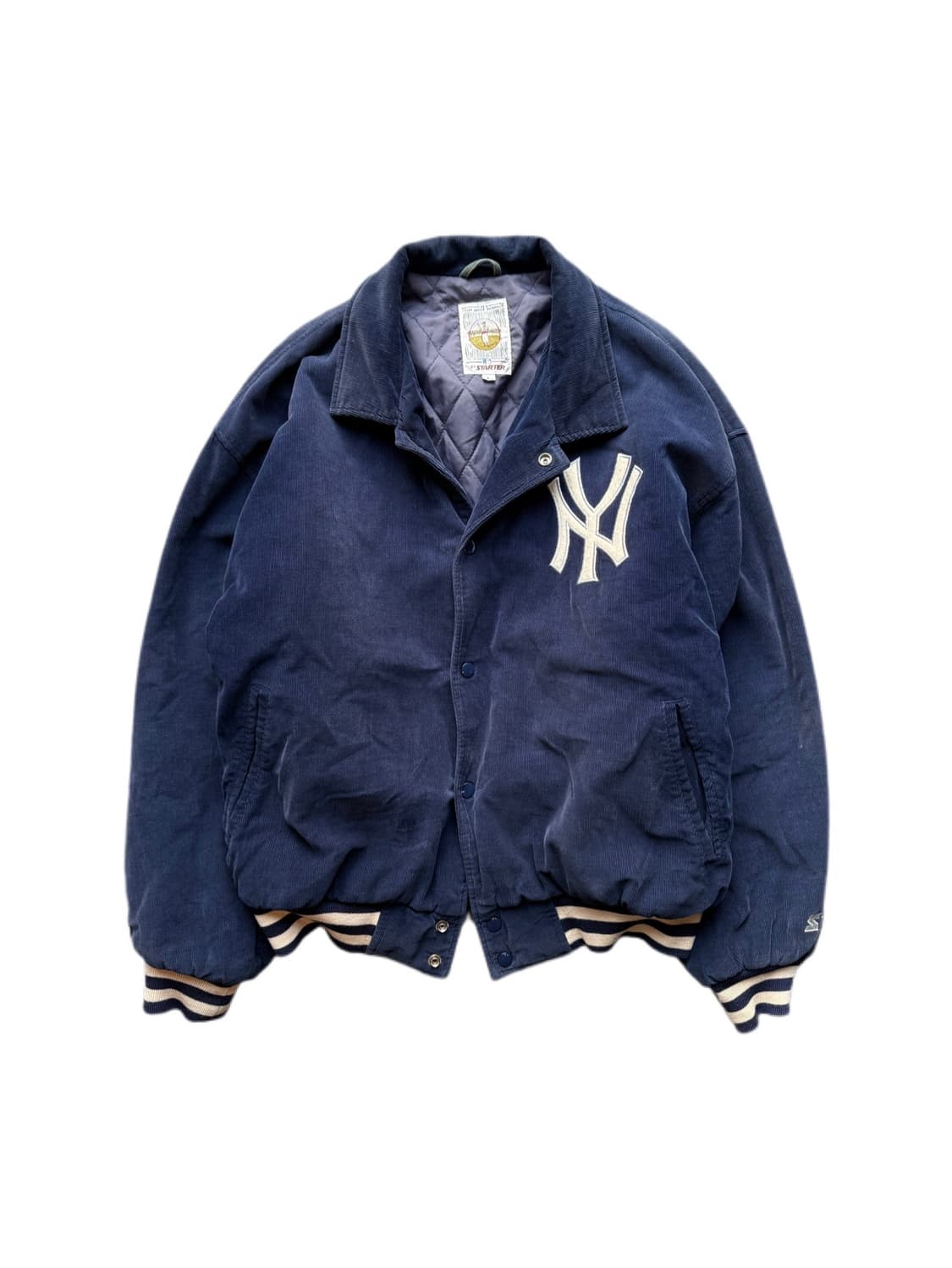 90s 뉴욕 양키즈 코듀로이 자켓 L(XL) 상품이미지1
