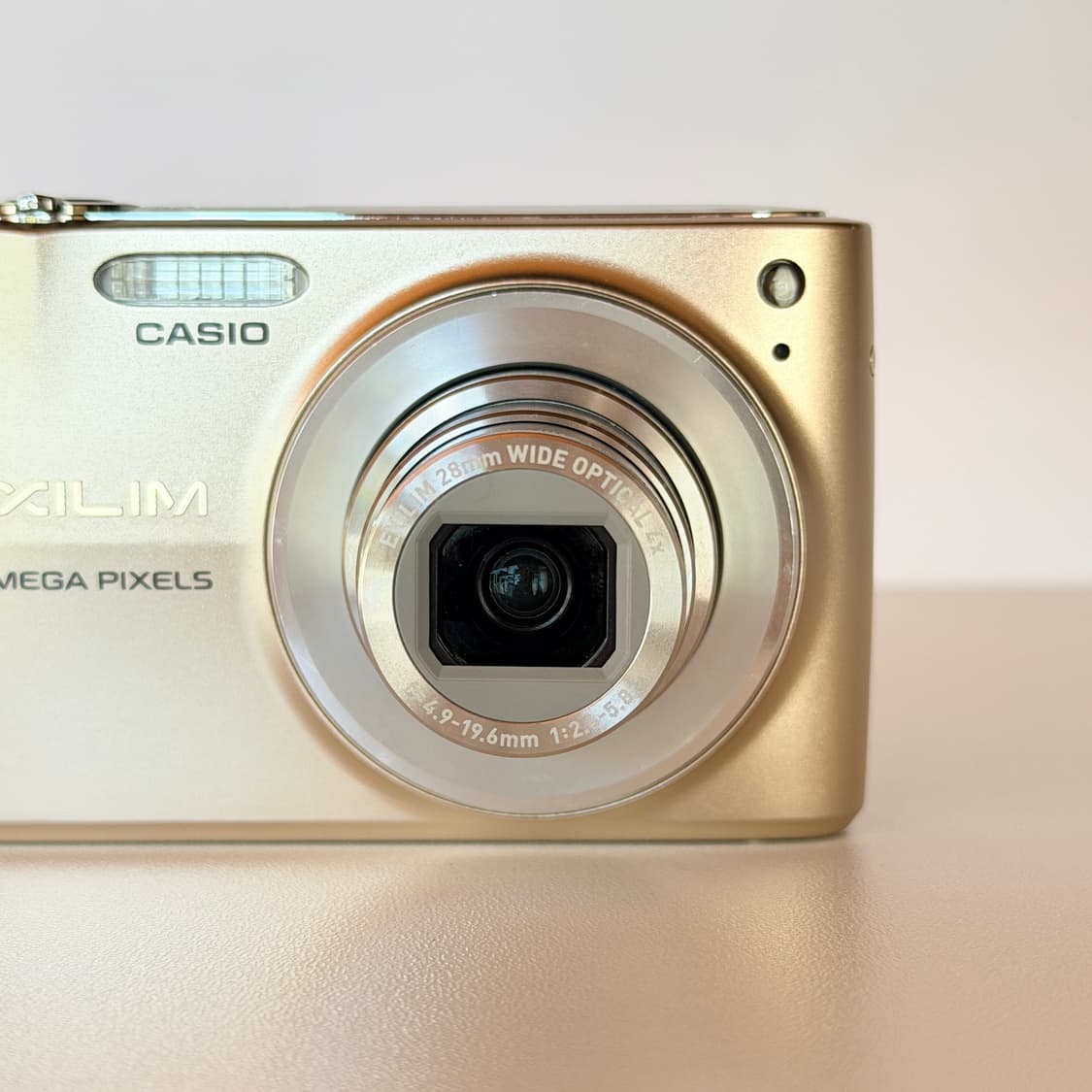 ✨태연 픽 최상급 풀박셋✨카시오 엑슬림 EX-Z400 골드 빈티지디카 상품이미지6