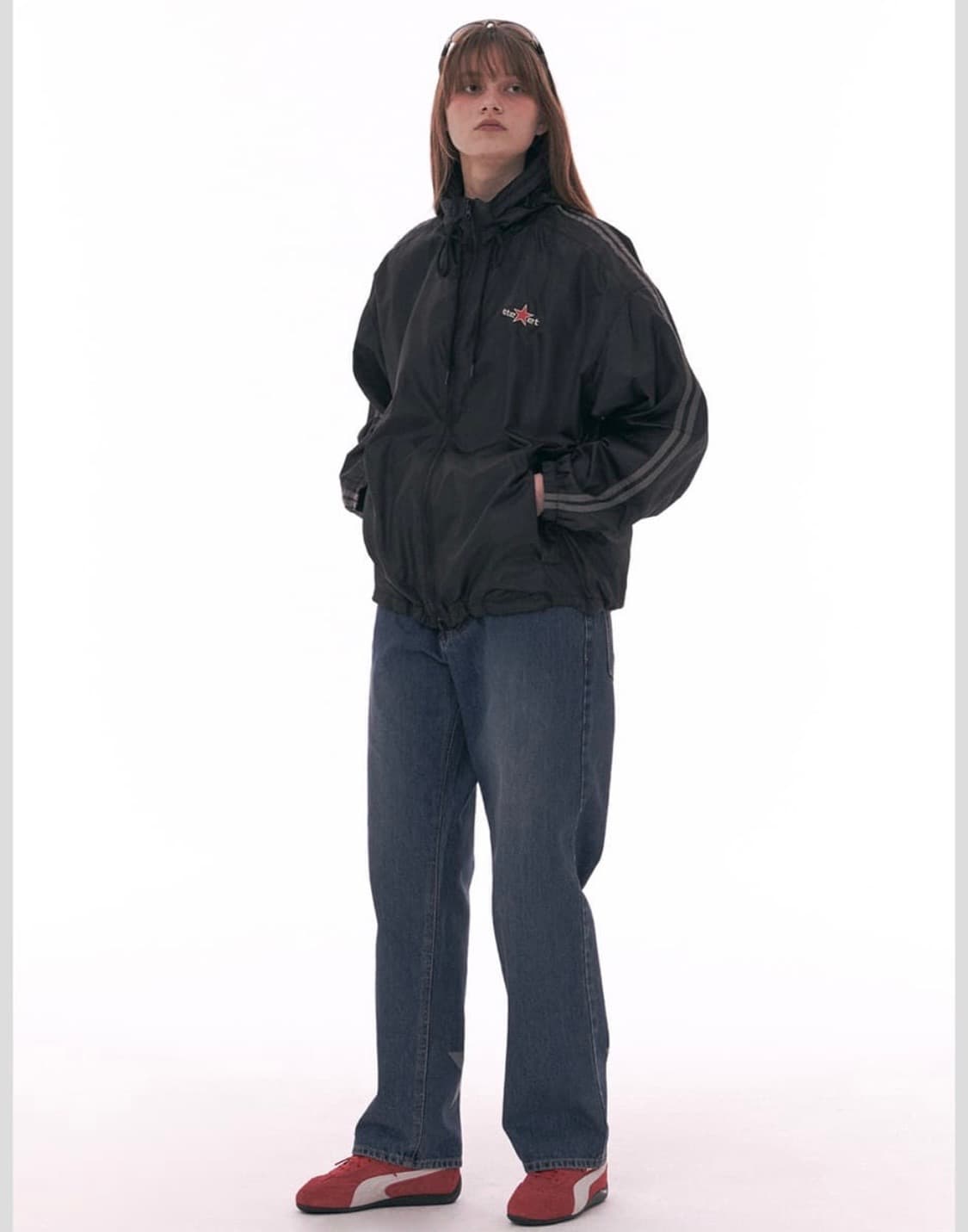 테켓 T jeans 별 청바지 m 상품이미지1