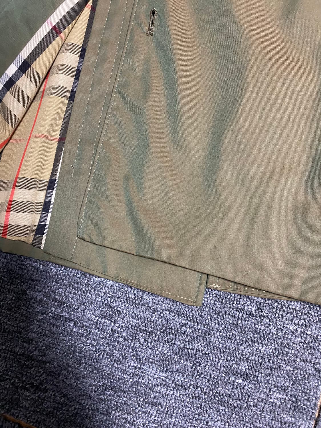 버버리 원패널 싱글레글런 트렌치코트  정리 상품이미지10