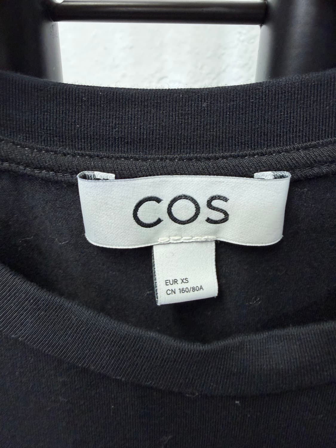 정품) COS 코스 신형 블랙 셔링 반팔 원피스 XS 상품이미지6