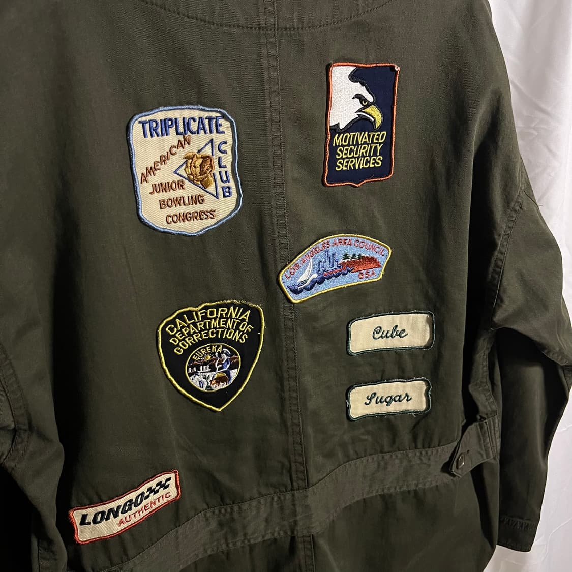 Cube Sugar . 카라리스 패치 코튼자켓 상품이미지5