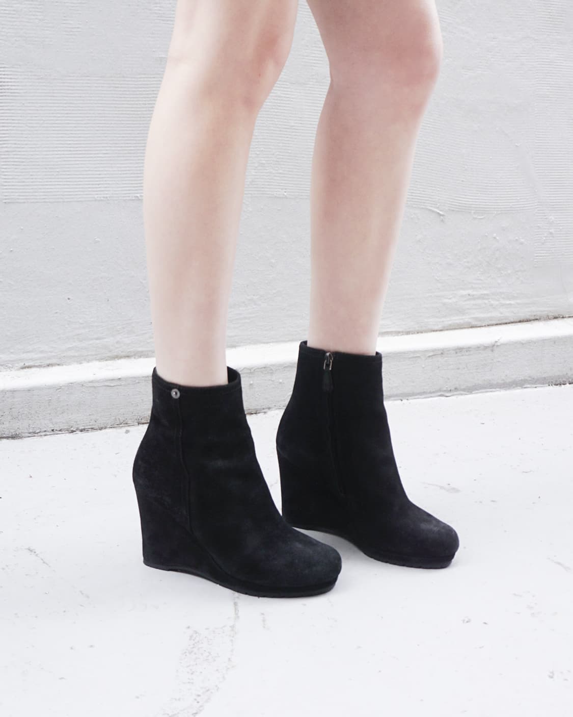 PRADA suede wedge ankle boots 상품이미지1