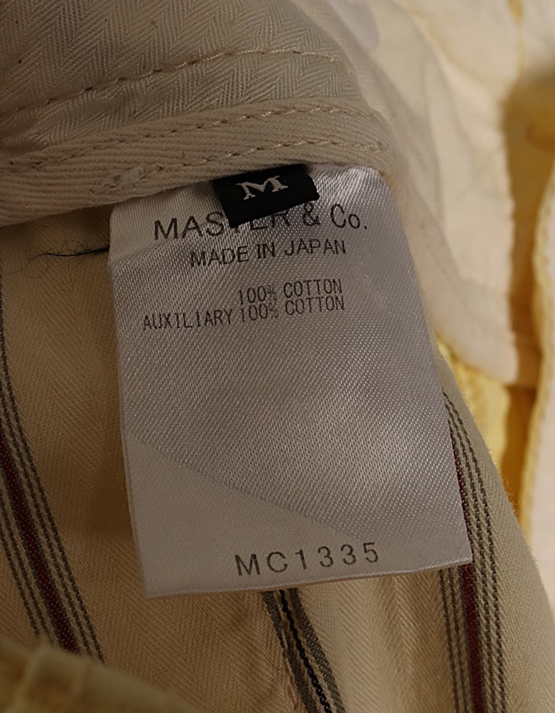 MASTER&Co Twill Chino Pant (32~33) 상품이미지8