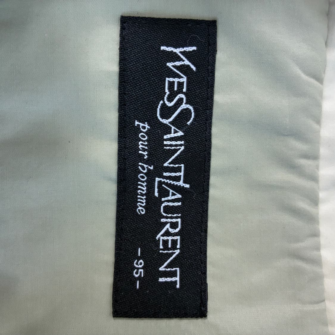 Yves Saint Laurent  입생로랑 자수 폴리쉘 베이지 블루종  상품이미지7