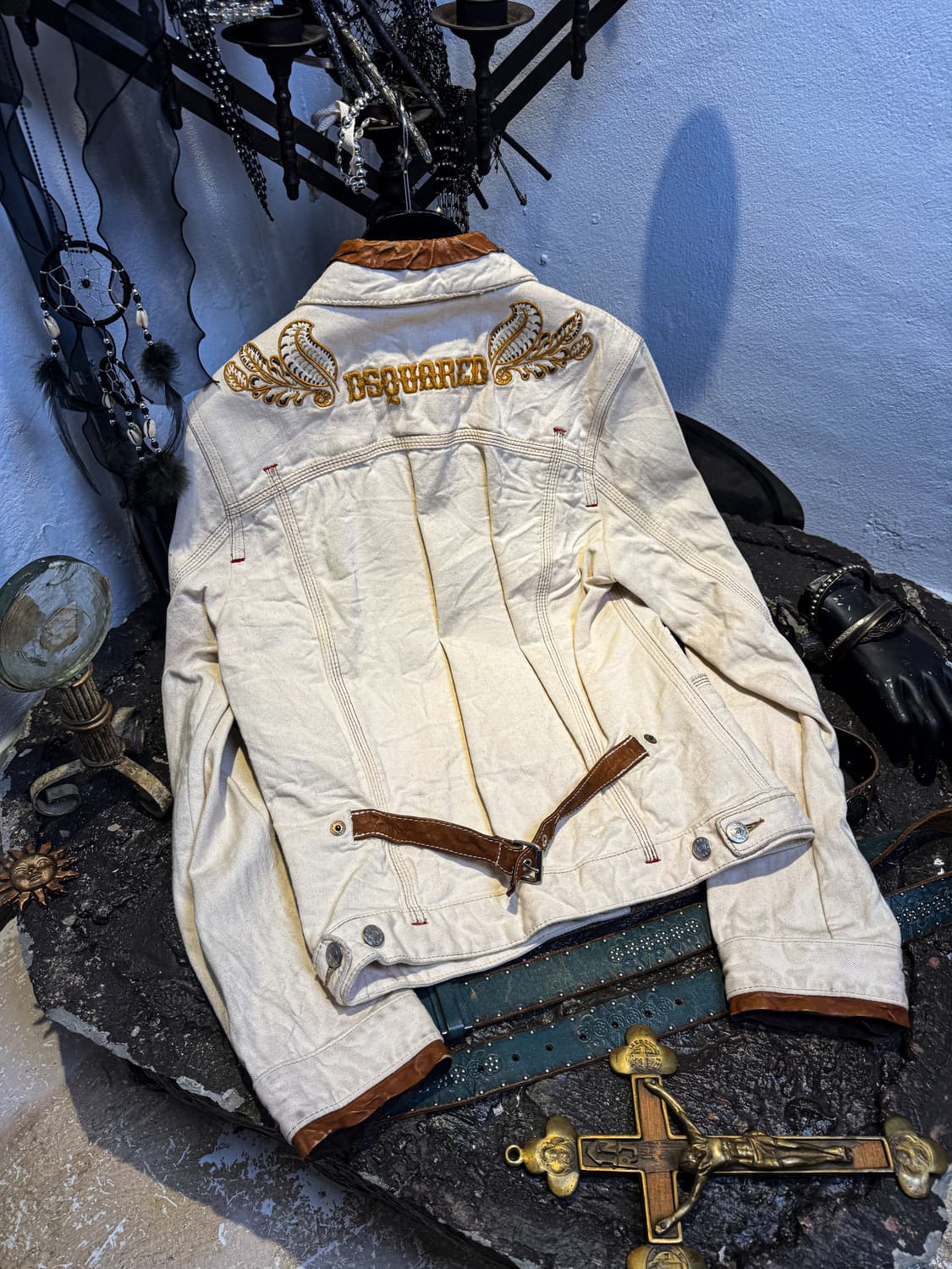 DSQUARED2 – 2006 S/S Leather Trim Jacket 상품이미지8