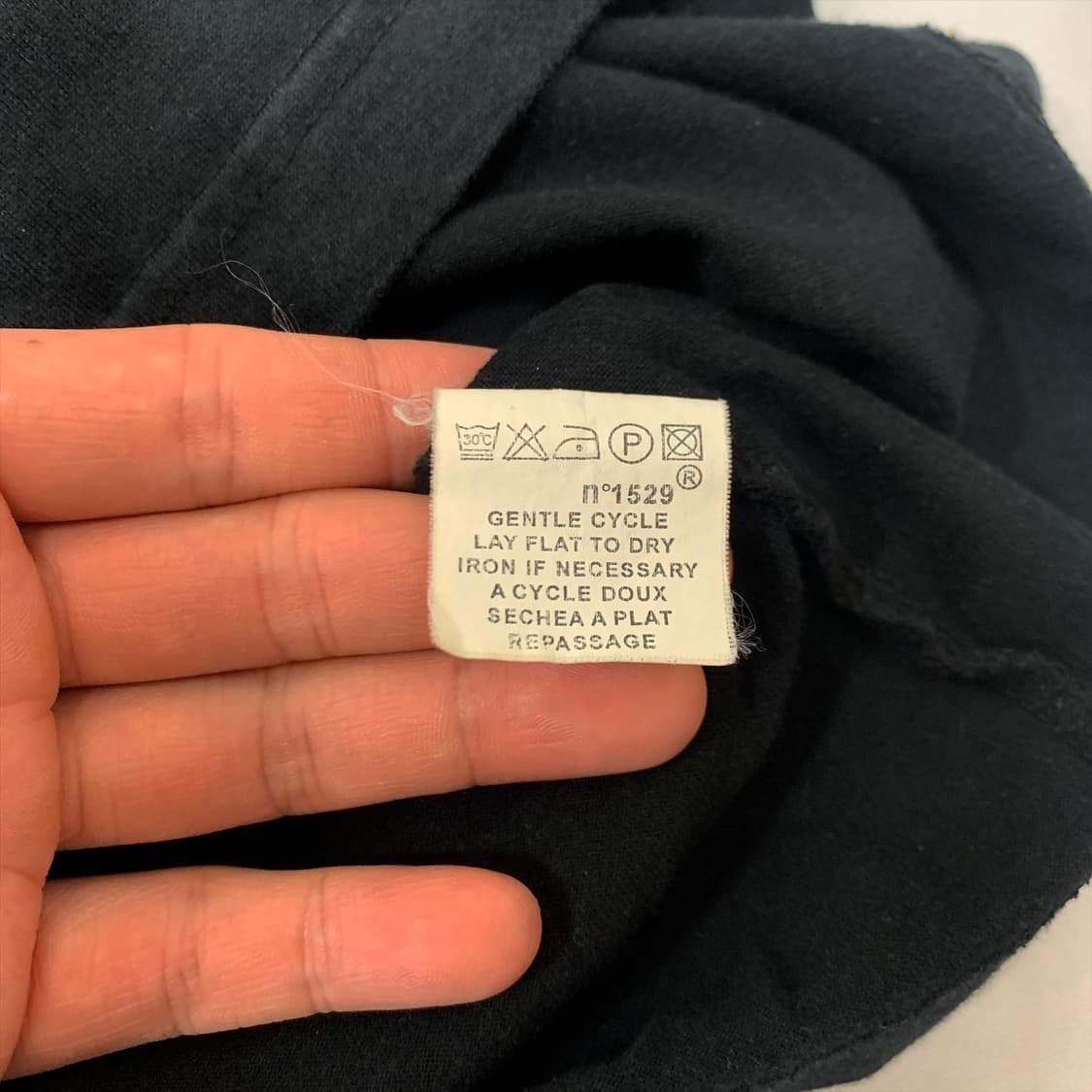 버버리 블랙 반팔 티셔츠 상품이미지3