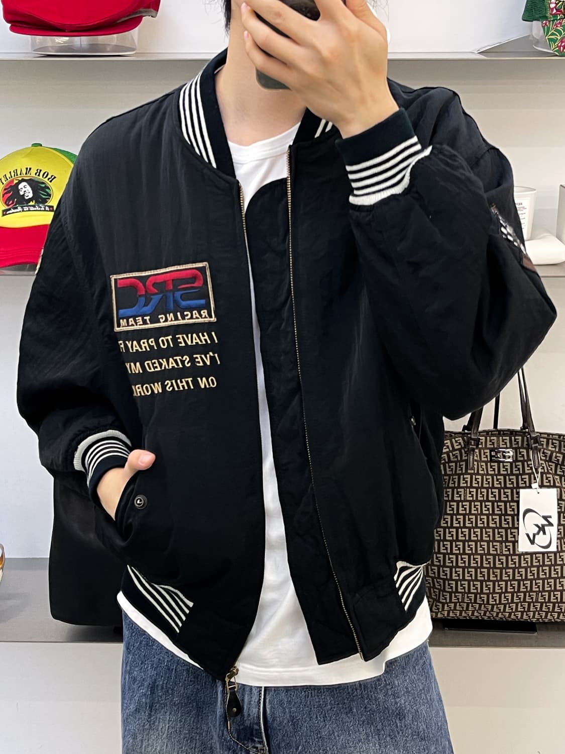 Backfire SRC 레이싱 팀 나일론 자켓 상품이미지3