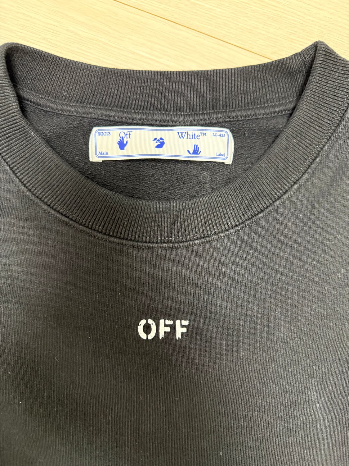 OFF WHITE 오프화이트 스웻셔츠 XL 상품이미지3